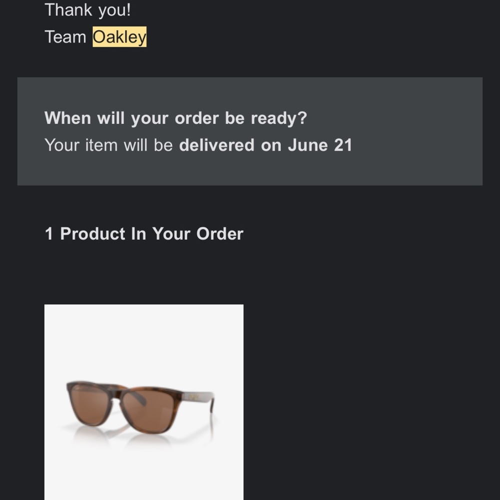Oakleys - Picture 6 of 7